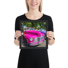 Load image into Gallery viewer, Classic Cars Cuba Photos | Framed poster