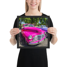 Load image into Gallery viewer, Classic Cars Cuba Photos | Framed poster