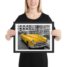 Load image into Gallery viewer, HAVANA CLASSIC CARS Original photography Framed poster