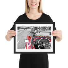 Load image into Gallery viewer, Havana Classics Cars interior | Framed poster
