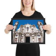Load image into Gallery viewer, HAVANA CATEDRAL Color Framed poster
