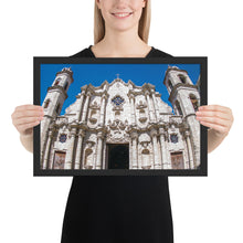 Load image into Gallery viewer, HAVANA CATEDRAL Color Framed poster