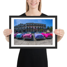 Load image into Gallery viewer, HAVANA CLASSIC COLOR CARS | Framed poster