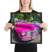 Load image into Gallery viewer, Classic Cars Cuba Photos | Framed poster