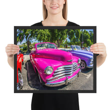 Load image into Gallery viewer, Classic Cars Cuba Photos | Framed poster