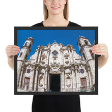 Load image into Gallery viewer, HAVANA CATEDRAL Color Framed poster