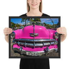 Load image into Gallery viewer, HAVANA CLASSIC PINK CAR | Framed poster