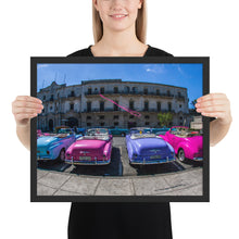 Load image into Gallery viewer, HAVANA CLASSIC COLOR CARS | Framed poster