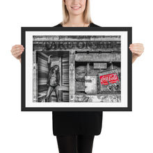 Load image into Gallery viewer, Girl on the Havana Ruins | Original Framed poster