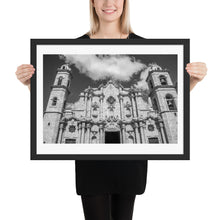 Load image into Gallery viewer, HAVANA CATEDRAL DAY | Framed poster