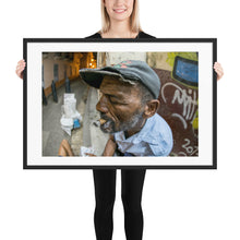 Load image into Gallery viewer, OLD Man Cigar Havana | Framed poster