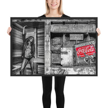Load image into Gallery viewer, Girl on the Havana Ruins | Original Framed poster
