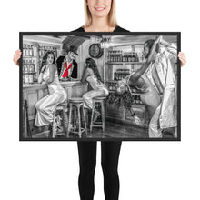 Load image into Gallery viewer, Havana Rum, Cigars and Dance | Framed poster