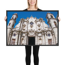 Load image into Gallery viewer, HAVANA CATEDRAL Color Framed poster