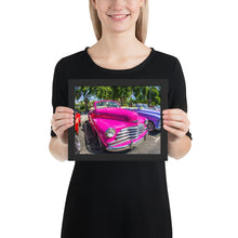 Load image into Gallery viewer, Classic Cars Cuba Photos | Framed poster