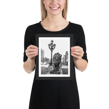 Load image into Gallery viewer, HAVANA VINTAGE Prado Street Lions | Framed poster