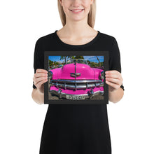 Load image into Gallery viewer, HAVANA CLASSIC PINK CAR | Framed poster