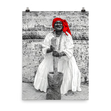 Load image into Gallery viewer, LA SANTERA Y EL PILON original | Museum-quality poster