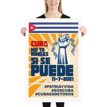 Load image into Gallery viewer, CUBA NO TE RINDAS | Poster