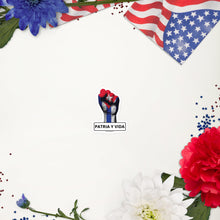 Load image into Gallery viewer, PATRIA Y VIDA | Bubble-free stickers