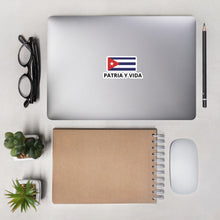 Load image into Gallery viewer, PATRIA Y VIDA STICKER | Bubble-free