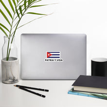 Load image into Gallery viewer, PATRIA Y VIDA STICKER | Bubble-free