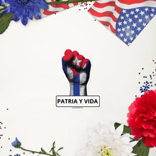 Load image into Gallery viewer, PATRIA Y VIDA | Bubble-free stickers