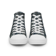Load image into Gallery viewer, TACTICAL NAVY CAMO MEN’S | high top canvas shoes
