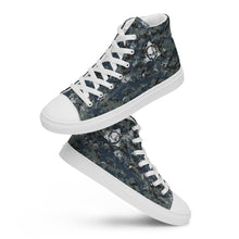 Load image into Gallery viewer, TACTICAL NAVY CAMO MEN’S | high top canvas shoes