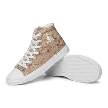 Load image into Gallery viewer, TACTICAL DESERT CAMO MEN’S | high top canvas shoes
