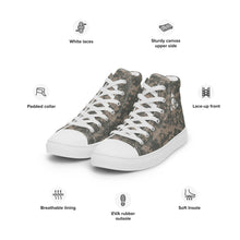 Load image into Gallery viewer, TACTICAL DIGITAL CAMO MEN’S | high top canvas shoes