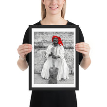 Load image into Gallery viewer, LA SANTERA Y EL PILON original | Framed photo paper poster