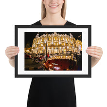 Load image into Gallery viewer, Great theater of Havana | Framed photo paper poster