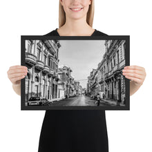 Load image into Gallery viewer, HAVANA San Lazaro Street | Framed photo paper poster