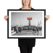 Load image into Gallery viewer, HAVANA MACDONALDS DREAMS Digital Art | Framed photo paper poster