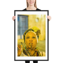 Load image into Gallery viewer, OLD Lady Cigar | Framed photo paper poster