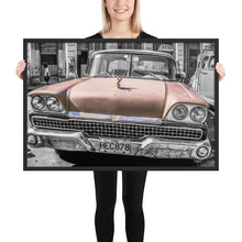 Load image into Gallery viewer, HAVANA CLASSIC CARS II Original photography Framed poster