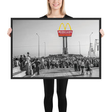Load image into Gallery viewer, HAVANA MACDONALDS DREAMS Digital Art | Framed photo paper poster