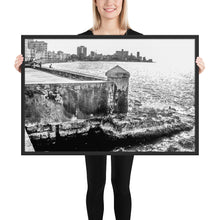 Load image into Gallery viewer, HAVANA Malecón | Framed photo paper poster