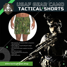 Load image into Gallery viewer, USAF Gear Camo Tactical | Men's Athletic Long Shorts