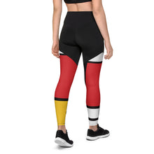 Load image into Gallery viewer, Piet Mondrian Sports Leggings