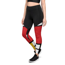 Load image into Gallery viewer, Piet Mondrian Sports Leggings
