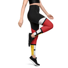 Load image into Gallery viewer, Piet Mondrian Sports Leggings