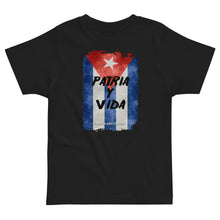 Load image into Gallery viewer, PATRIA Y VIDA | Toddler jersey t-shirt