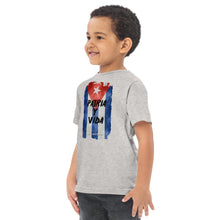 Load image into Gallery viewer, PATRIA Y VIDA | Toddler jersey t-shirt