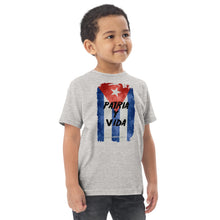 Load image into Gallery viewer, PATRIA Y VIDA | Toddler jersey t-shirt