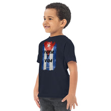 Load image into Gallery viewer, PATRIA Y VIDA | Toddler jersey t-shirt