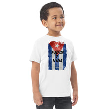 Load image into Gallery viewer, PATRIA Y VIDA | Toddler jersey t-shirt