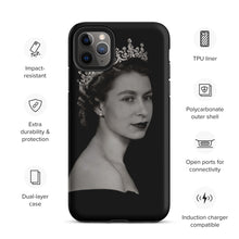 Load image into Gallery viewer, Queen Elizabeth II Tough iPhone case