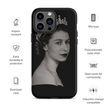 Load image into Gallery viewer, Queen Elizabeth II Tough iPhone case